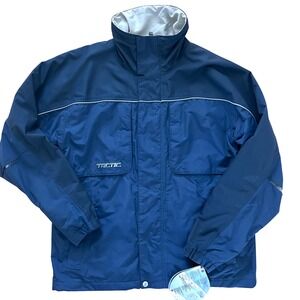 NEW Burton Snowboards Tactic 64 Mens M Navy Blue Technical Ski Snowboard Jacket